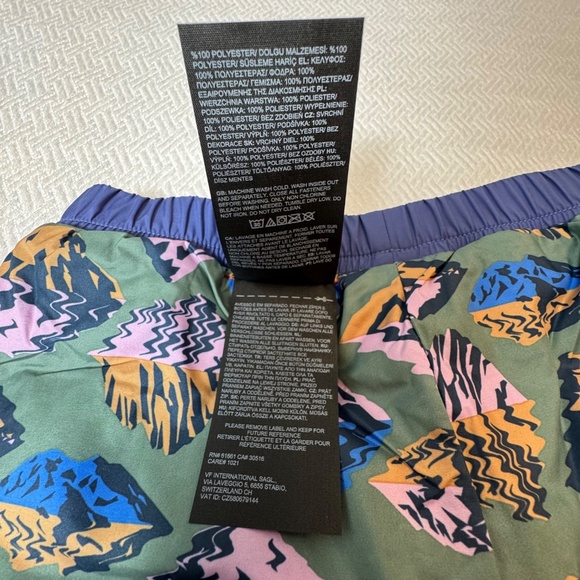 NWT The North Face Reversible Insulated Thermoball Pants, Cave Blue Kids Size 5T - Picture 7 of 9